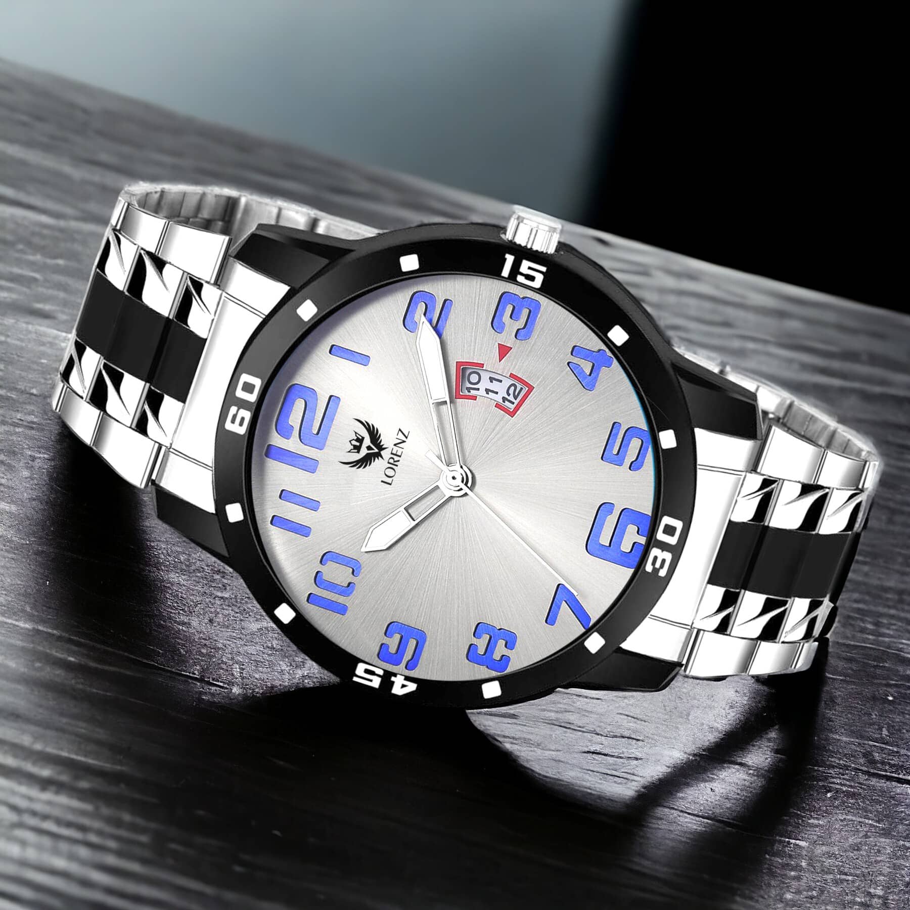 Lorenz Silver Stainless Steel Analog Men's Watch