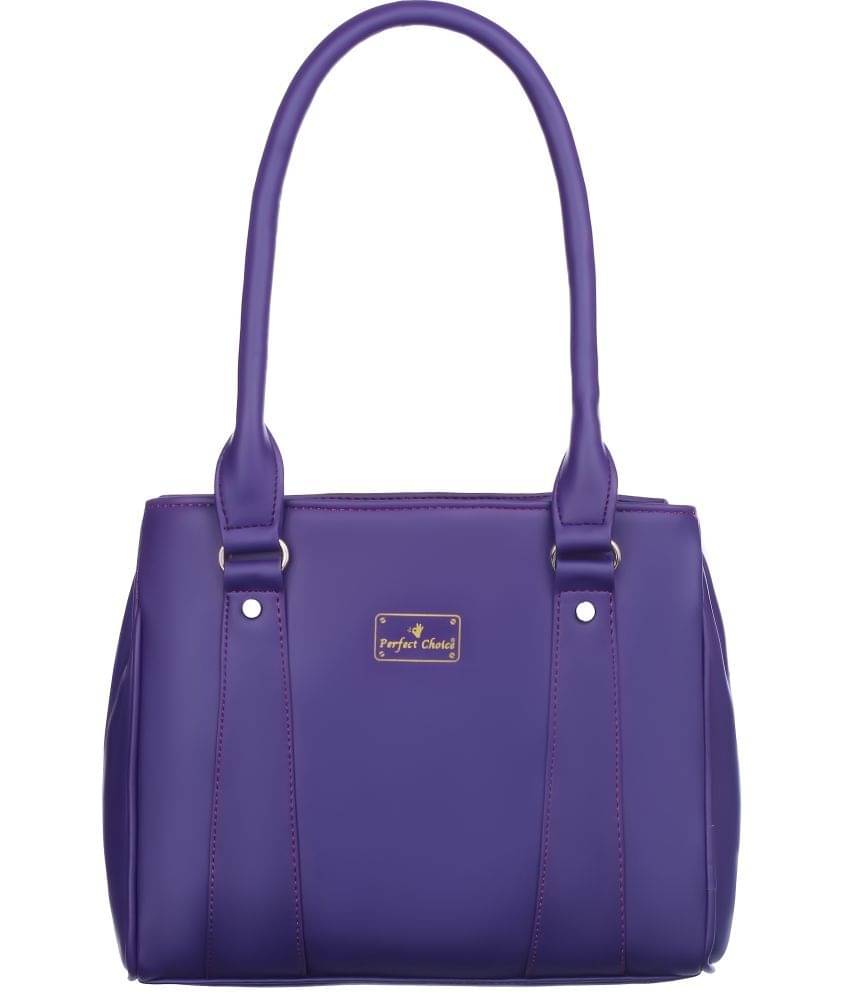     			Perfect Choice Shoulder Bag PU Set of 1 ( Purple )