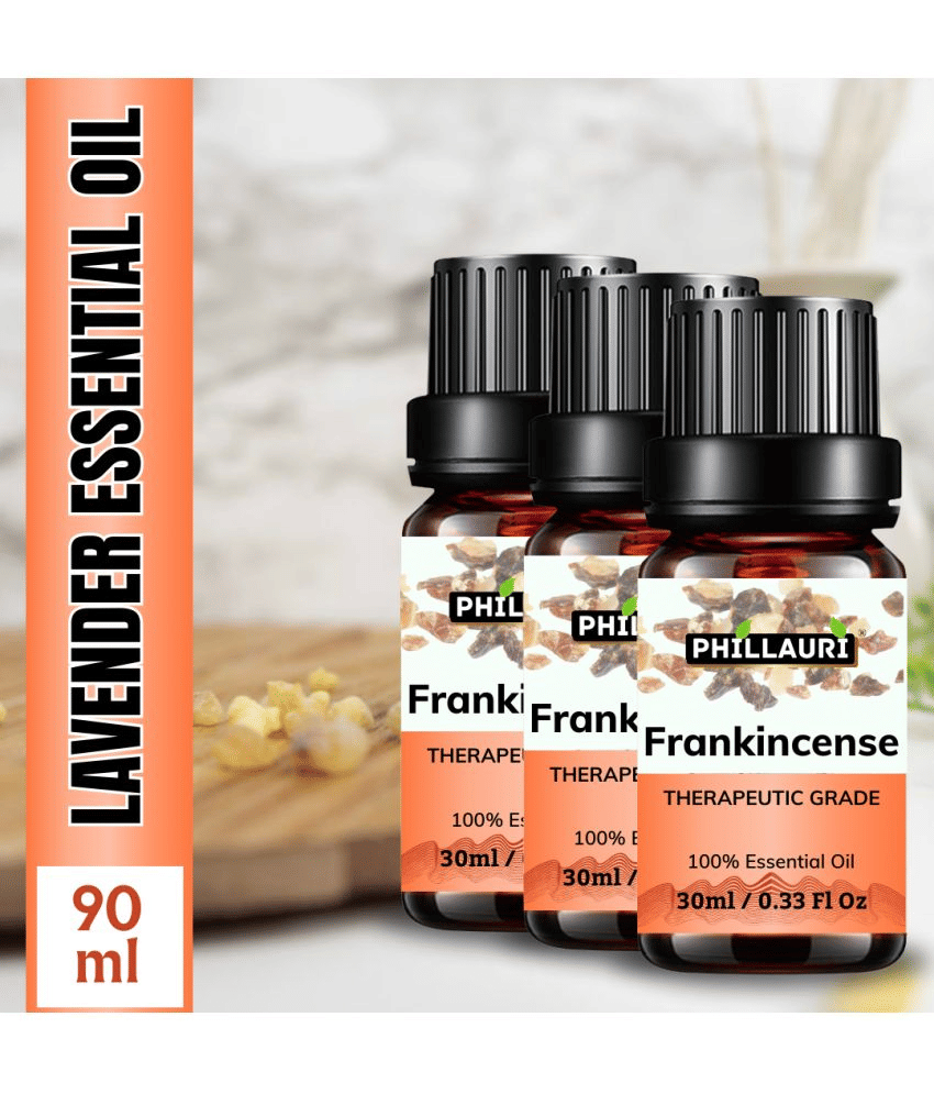 Phillauri Frankincense Others Essential Oil Floral With Dropper 90 mL ( Pack of 3 ) Phillauri Frankincense Others Essential Oil Floral With Dropper 90 mL ( Pack of 3 )