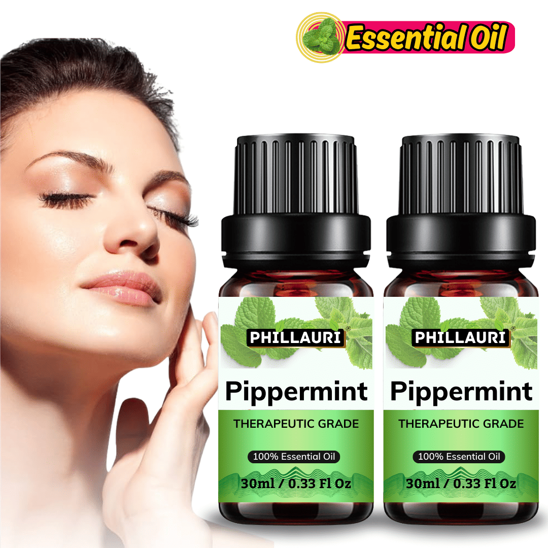     			Phillauri Peppermint Others Essential Oil Green With Dropper 60 mL ( Pack of 2 )