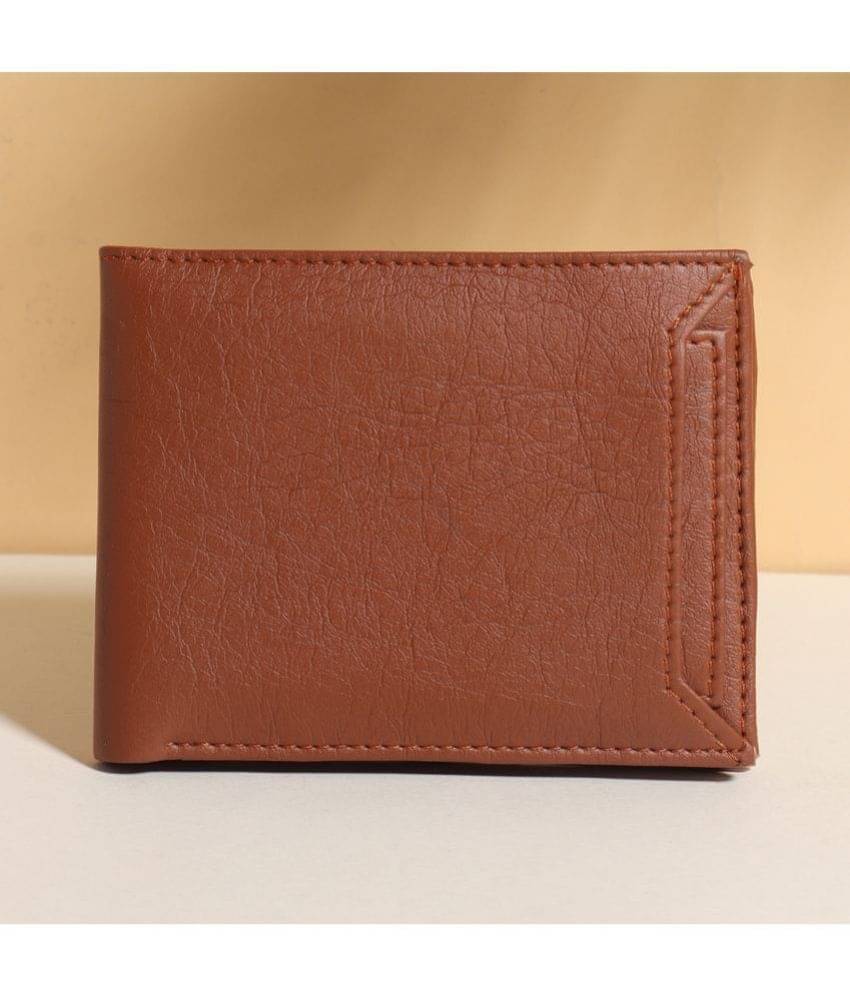SUNSHOPPING Brown Faux Leather Men's Two Fold Wallet ( Pack of 1 )     			SUNSHOPPING Brown Faux Leather Men's Two Fold Wallet ( Pack of 1 )