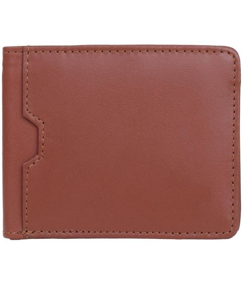 SUNSHOPPING Tan Faux Leather Men's Regular Wallet ( Pack of 1 ) SUNSHOPPING Tan Faux Leather Men's Regular Wallet ( Pack of 1 )