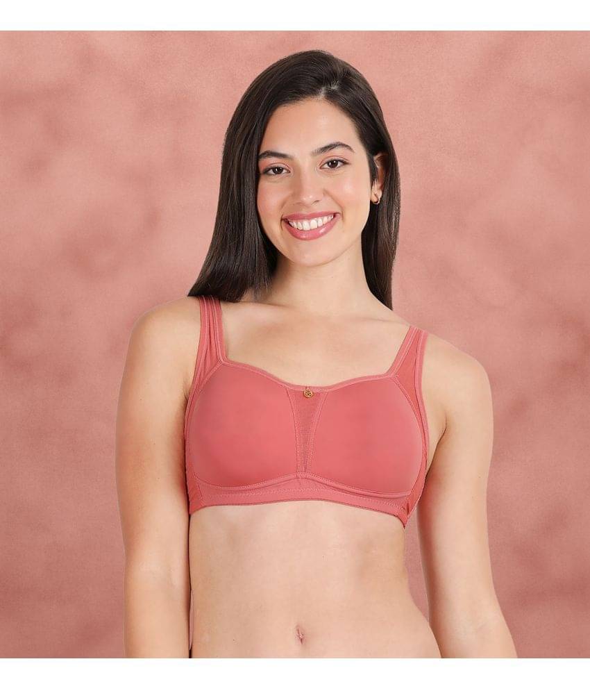 Taabu Pink Nylon Lightly Padded Women's Minimizer Bra ( Pack of 1 ) Taabu Pink Nylon Lightly Padded Women's Minimizer Bra ( Pack of 1 )