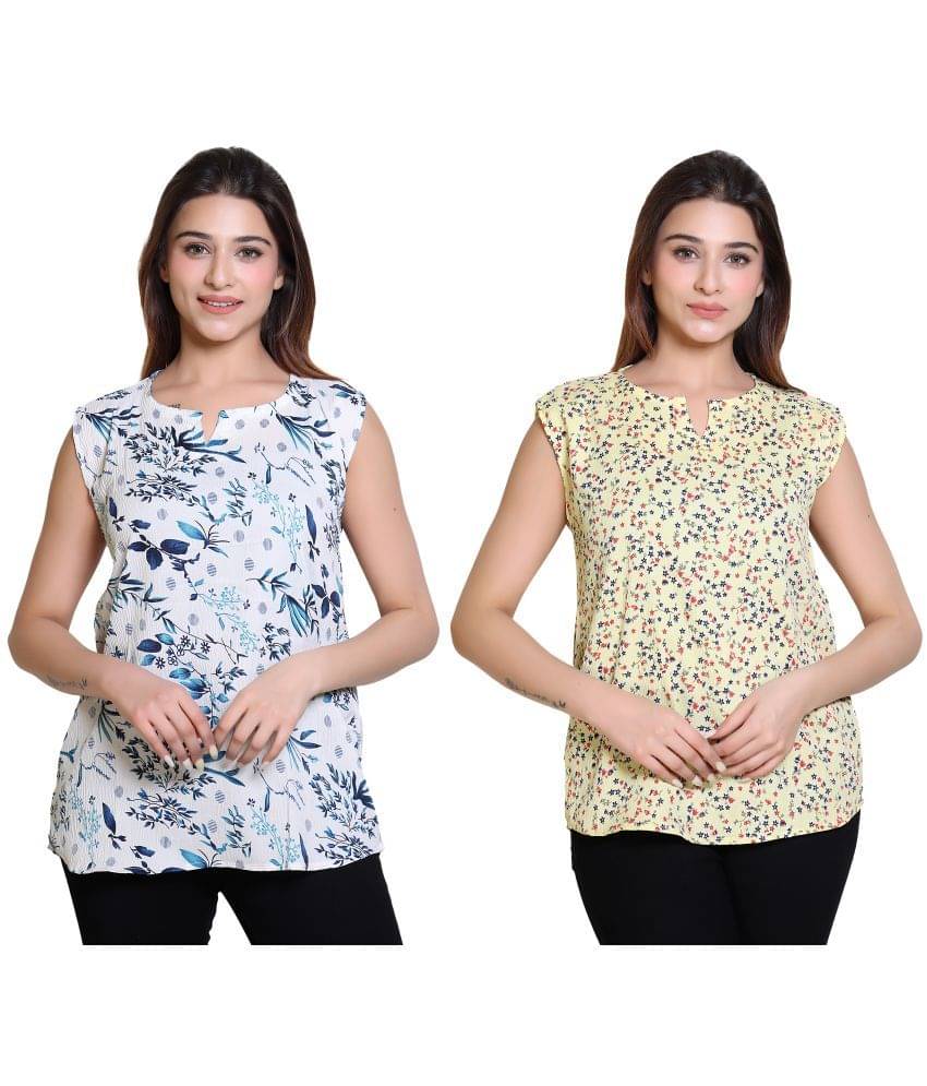 Varenyam Women's Rayon Regular Top ( Navy Blue )     			Varenyam Women's Rayon Regular Top ( Navy Blue )