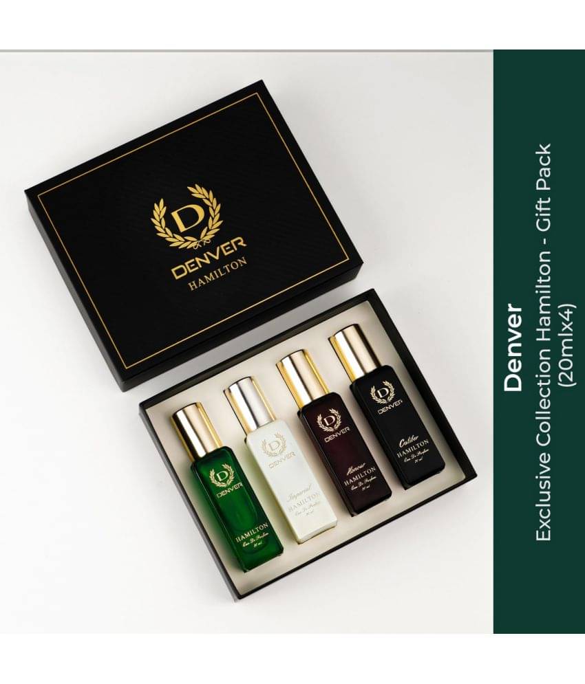 DENVER Hamilton EDP SRK's Favorite Luxury Perfume Gift Set 20ml Each (Pack of 4) DENVER Hamilton EDP SRK's Favorite Luxury Perfume Gift Set 20ml Each (Pack of 4)