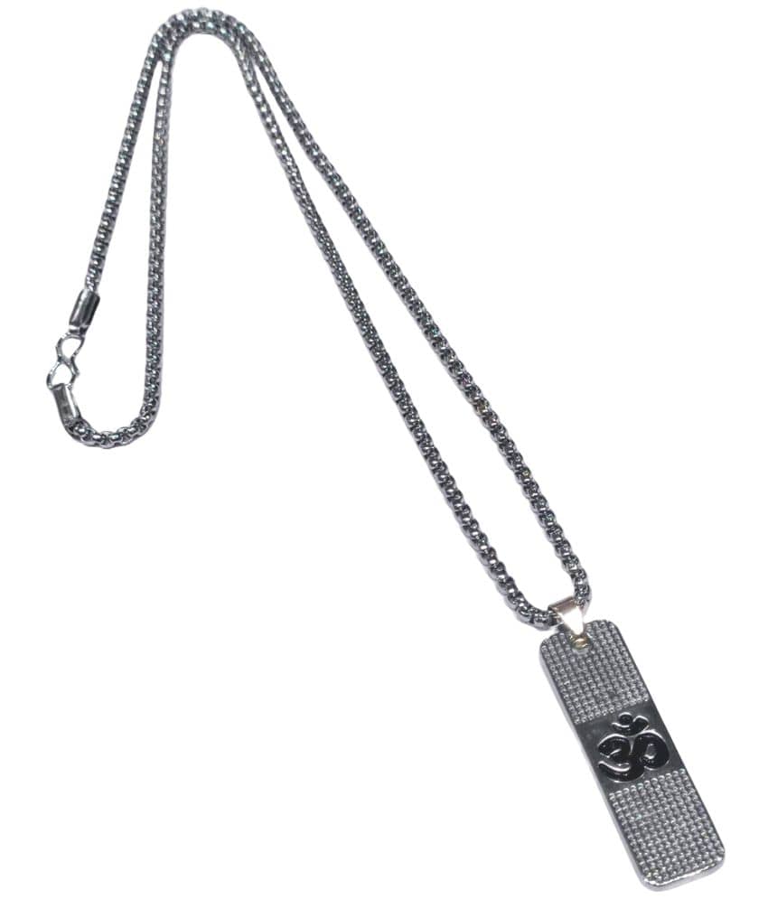 Jewar Mandi Silver Pendant ( Pack of 1 )