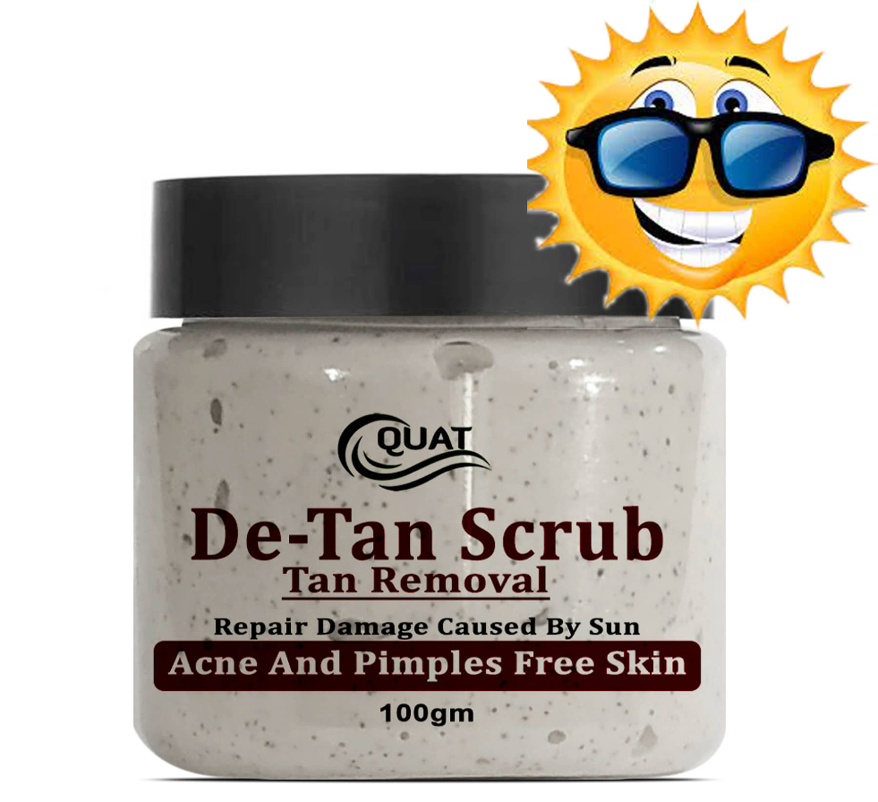Quat Anti Tan Scrub + Mask For Men & Women ( Pack of 1 )