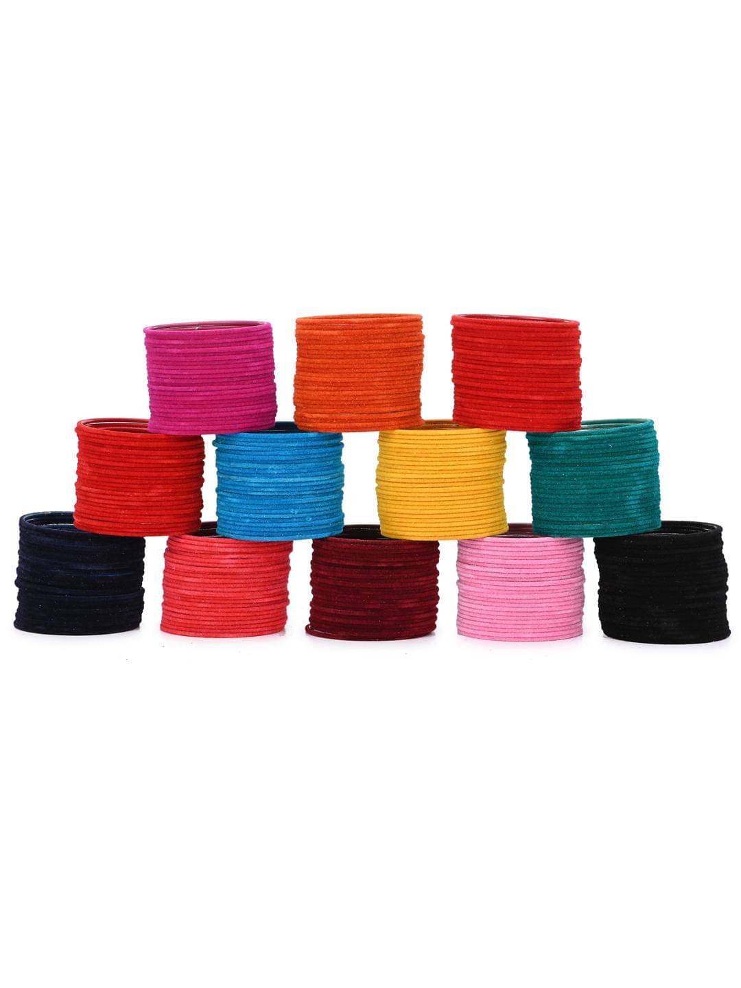     			Somil Multicolor Bangle Set ( Pack of 84 )