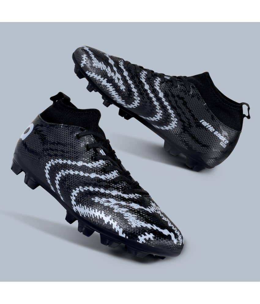 Aivin Pro Rattle Snake Black,Silver Football Shoes - Sports Shoes | Buy online on ZillyBuy