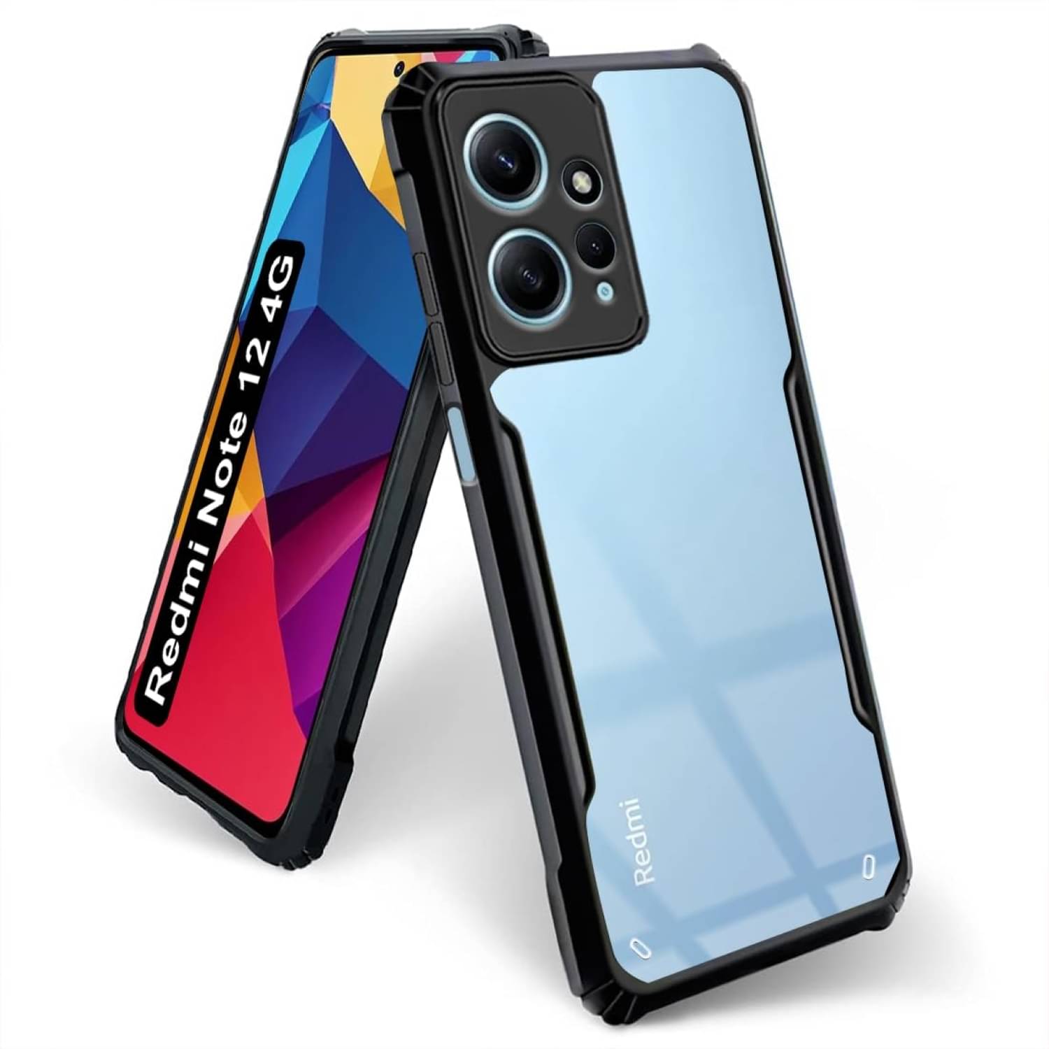 Case Vault Covers Shock Proof Case Compatible For Polycarbonate Redmi Note 12 4G ( Pack of 1 ) Case Vault Covers Shock Proof Case Compatible For Polycarbonate Redmi Note 12 4G ( Pack of 1 )