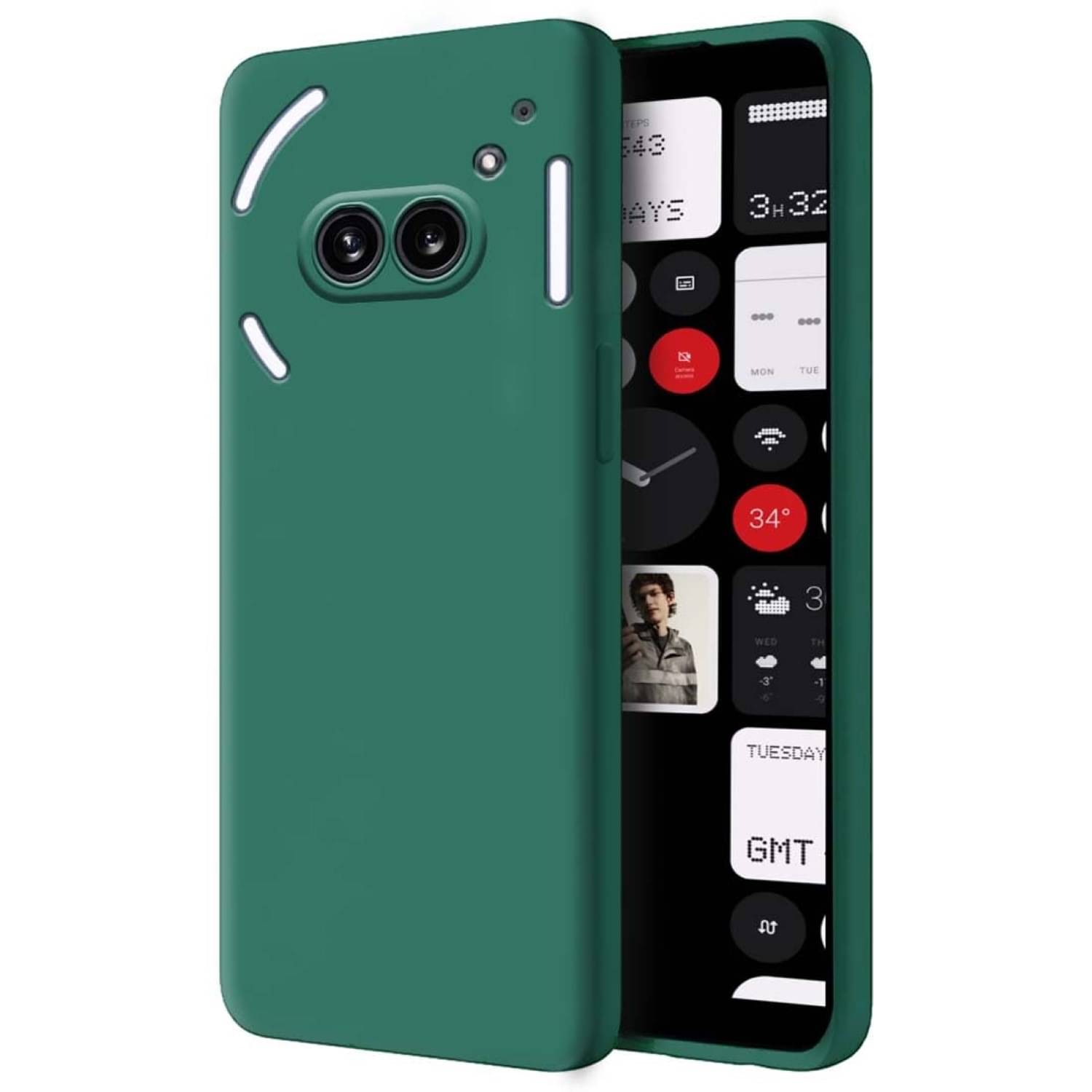 Case Vault Covers Silicon Soft cases Compatible For Silicon Nothing Phone 2A ( Pack of 1 ) Case Vault Covers Silicon Soft cases Compatible For Silicon Nothing Phone 2A ( Pack of 1 )
