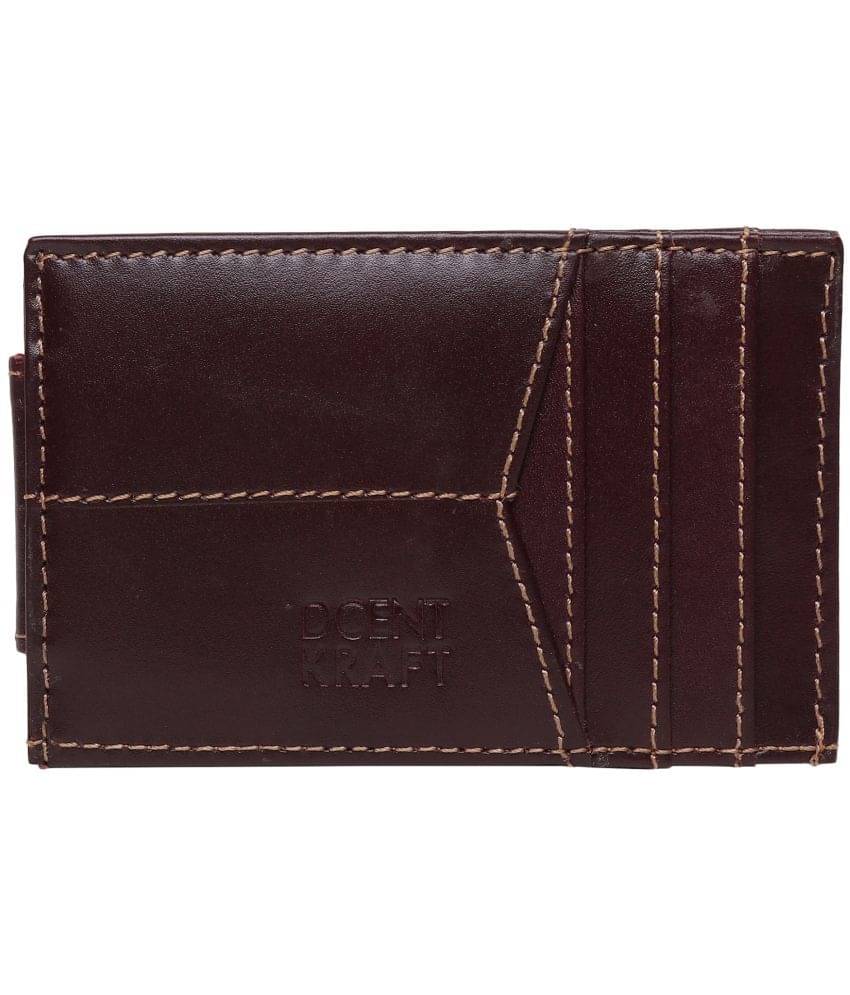     			DCENT KRAFT Leather Money Clip ( Pack 1 )