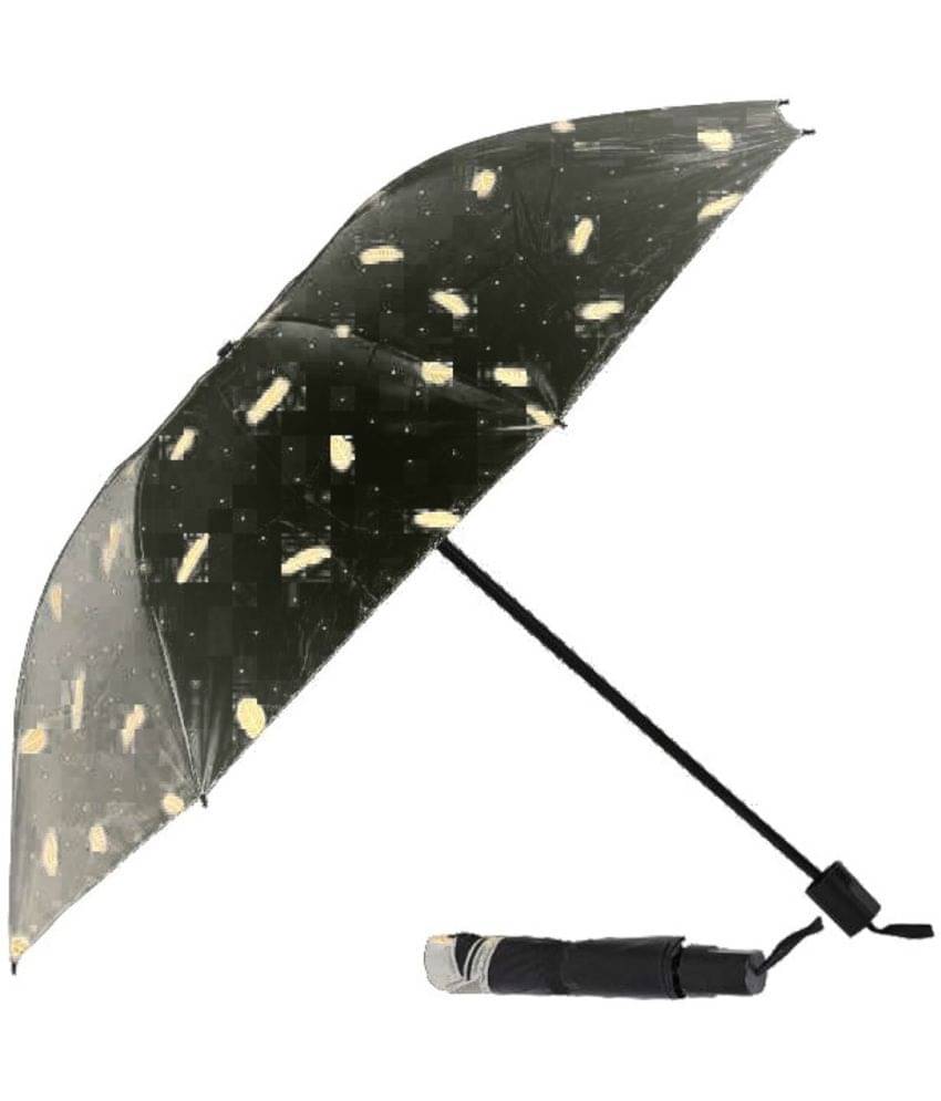     			Infispace Black 3 Fold Umbrella