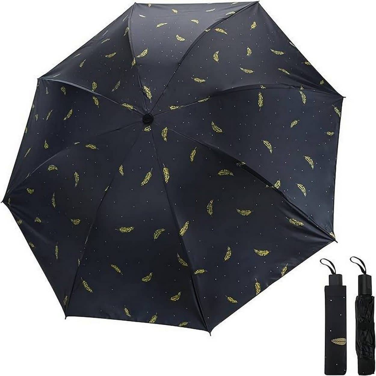 Infispace Black 3 Fold Umbrella - Jewellery Sets | Buy online on ZillyBuy
