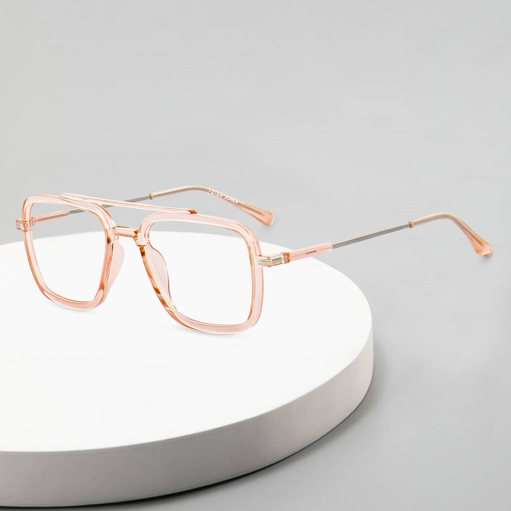 Peter Jones Brown Full Rim Oversized Computer Glasses ( Pack of 1 )