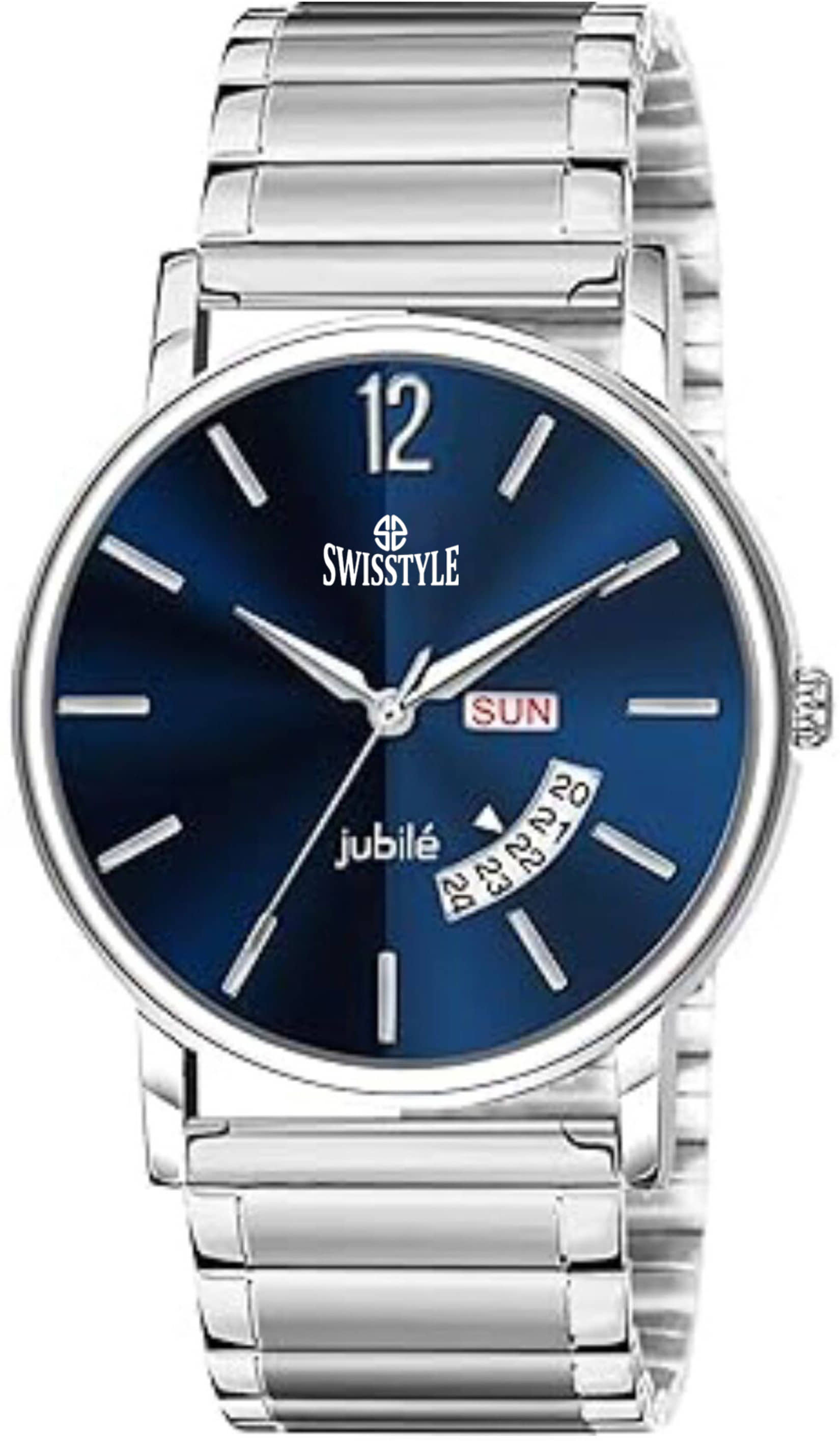 Swisstyle Silver Stainless Steel Analog Men's Watch