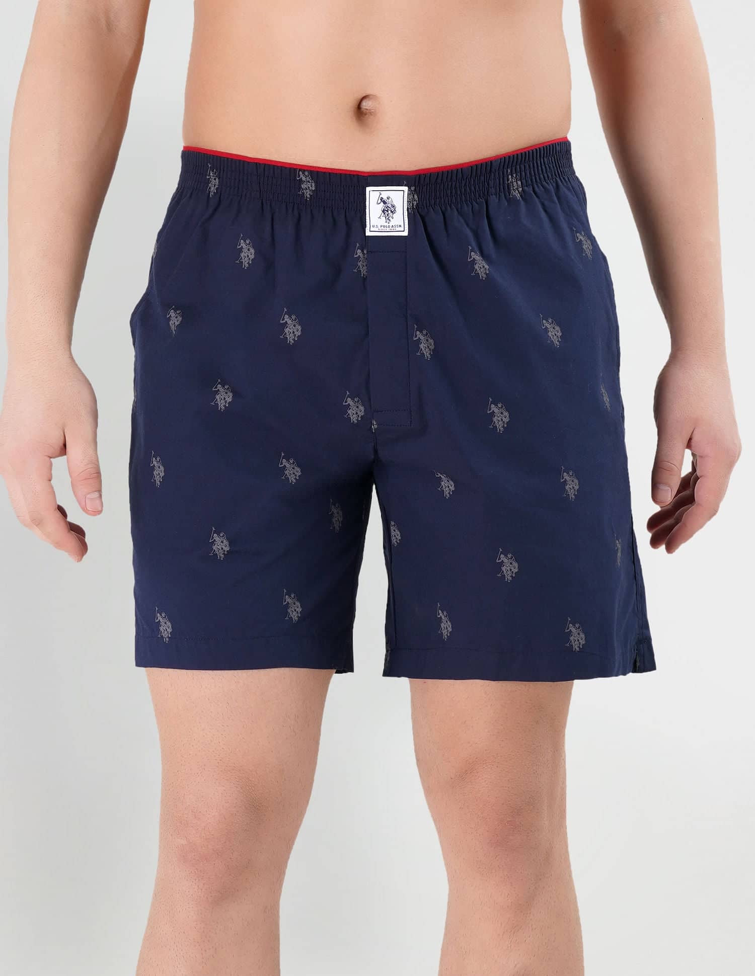 U.S. Polo Assn. Dark Grey Cotton Men's Shorts ( Pack of 1 ) - Shorts | Buy online on ZillyBuy
