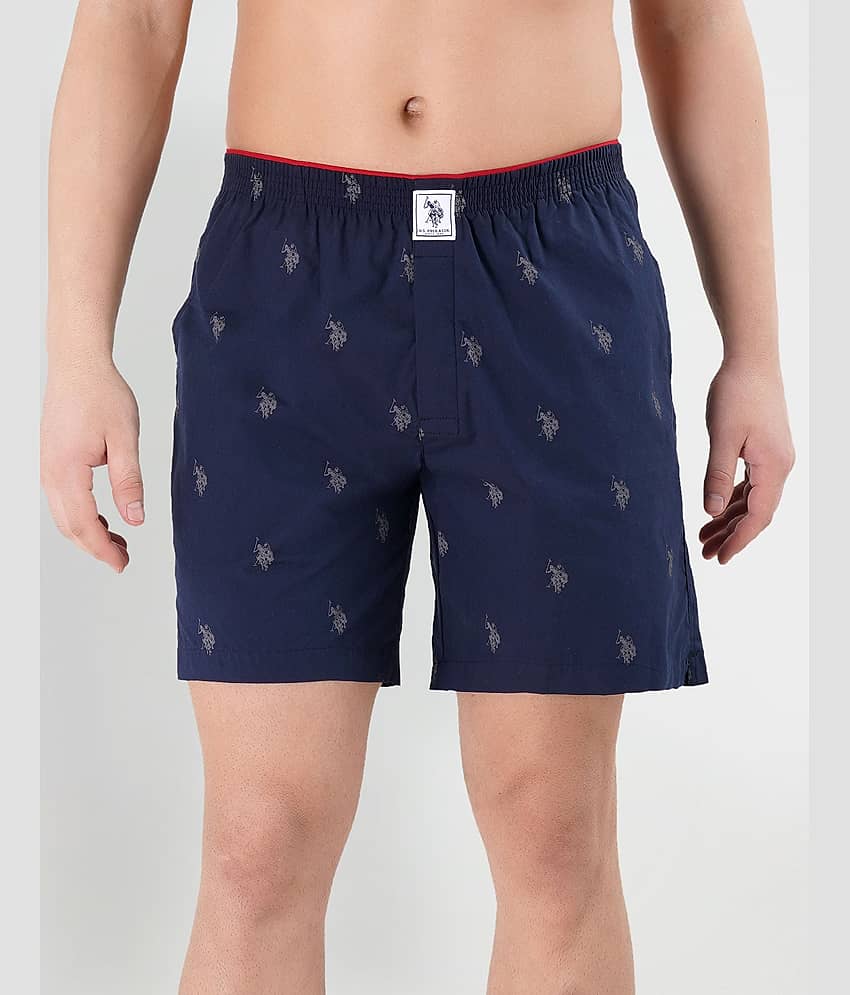 U.S. Polo Assn. Dark Grey Cotton Men's Shorts ( Pack of 1 ) - Shorts | Buy online on ZillyBuy