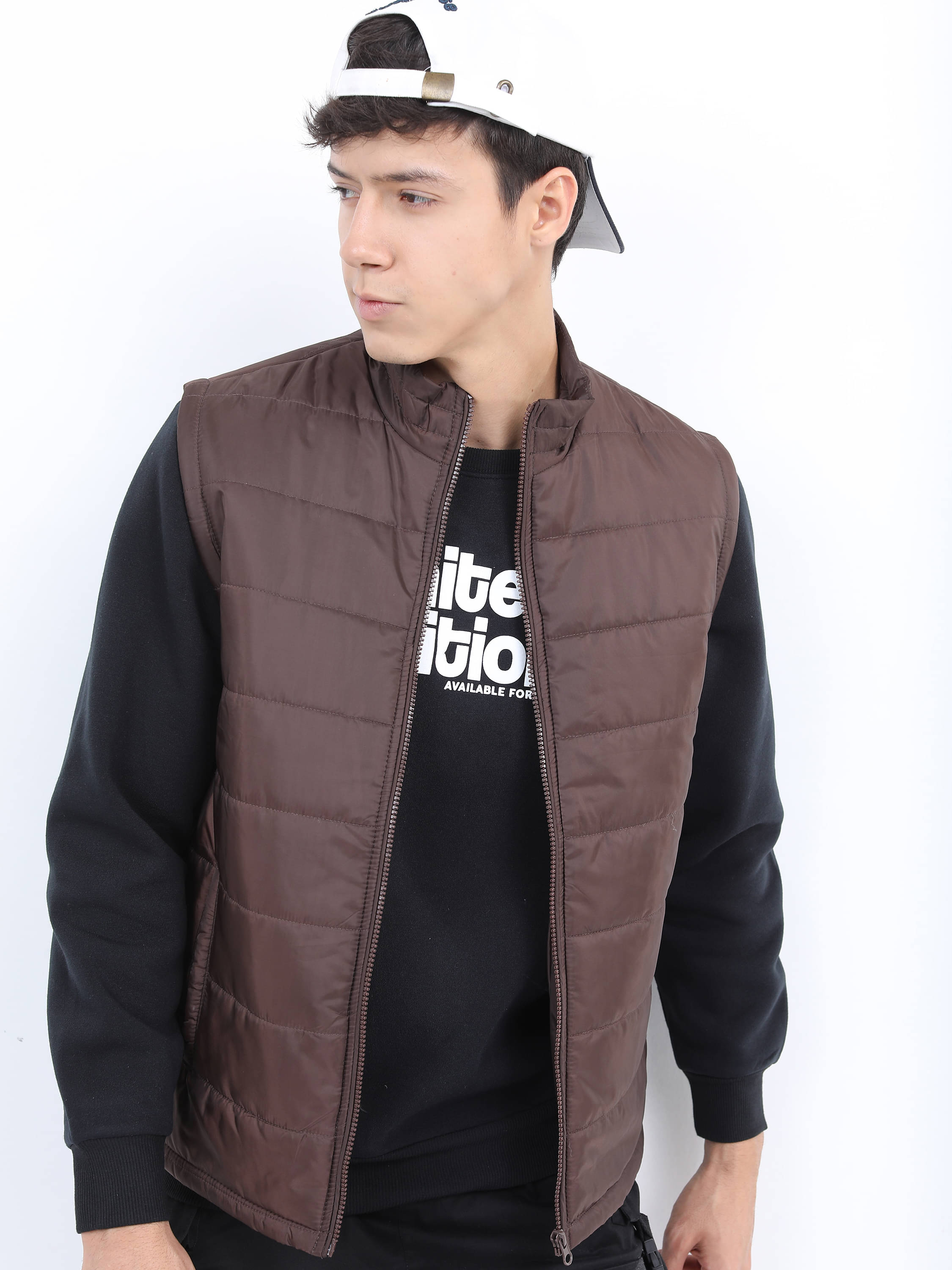    			Ketch Polyester Men's Puffer Jacket - Coffee ( Pack of 1 )