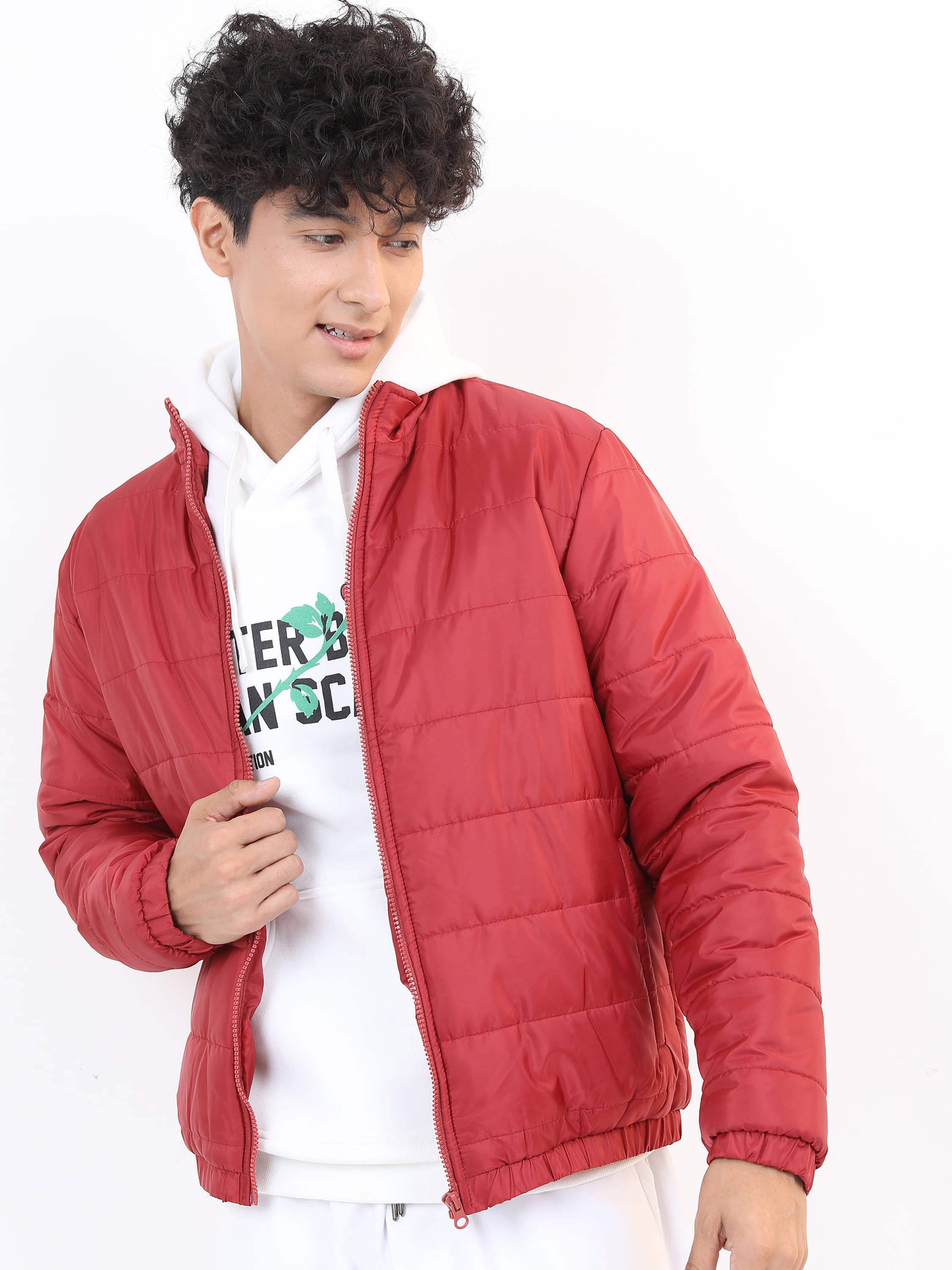 Ketch Polyester Men's Puffer Jacket - Red ( Pack of 1 ) Ketch Polyester Men's Puffer Jacket - Red ( Pack of 1 )