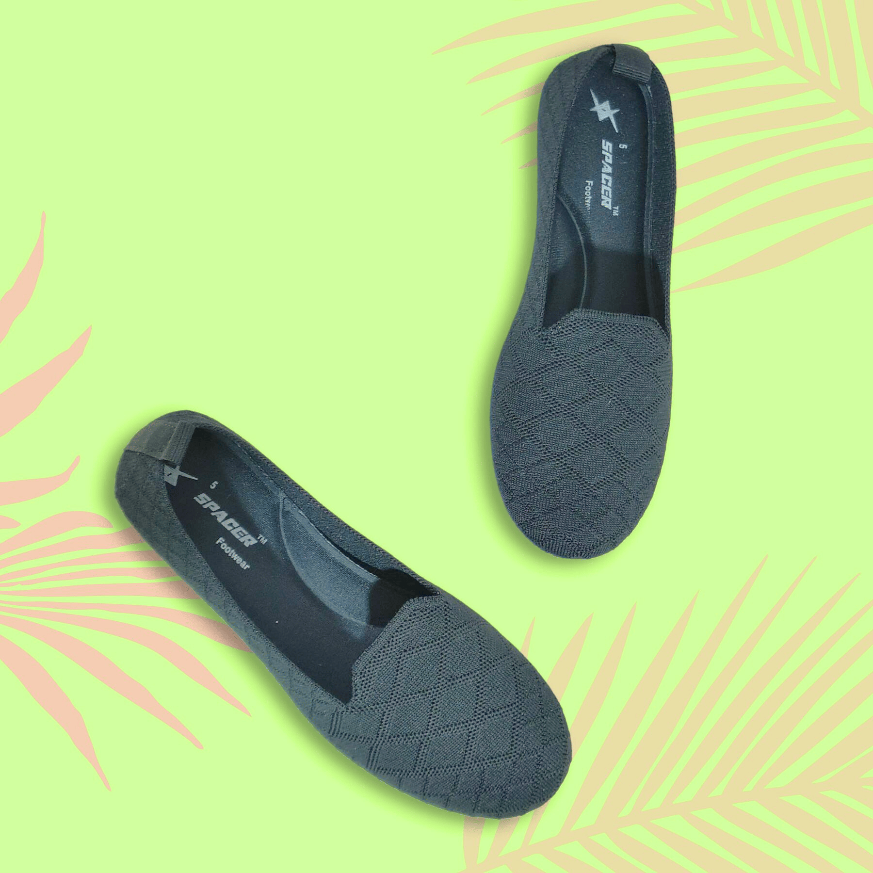     			RICKENBAC Black Women's Casual Ballerinas