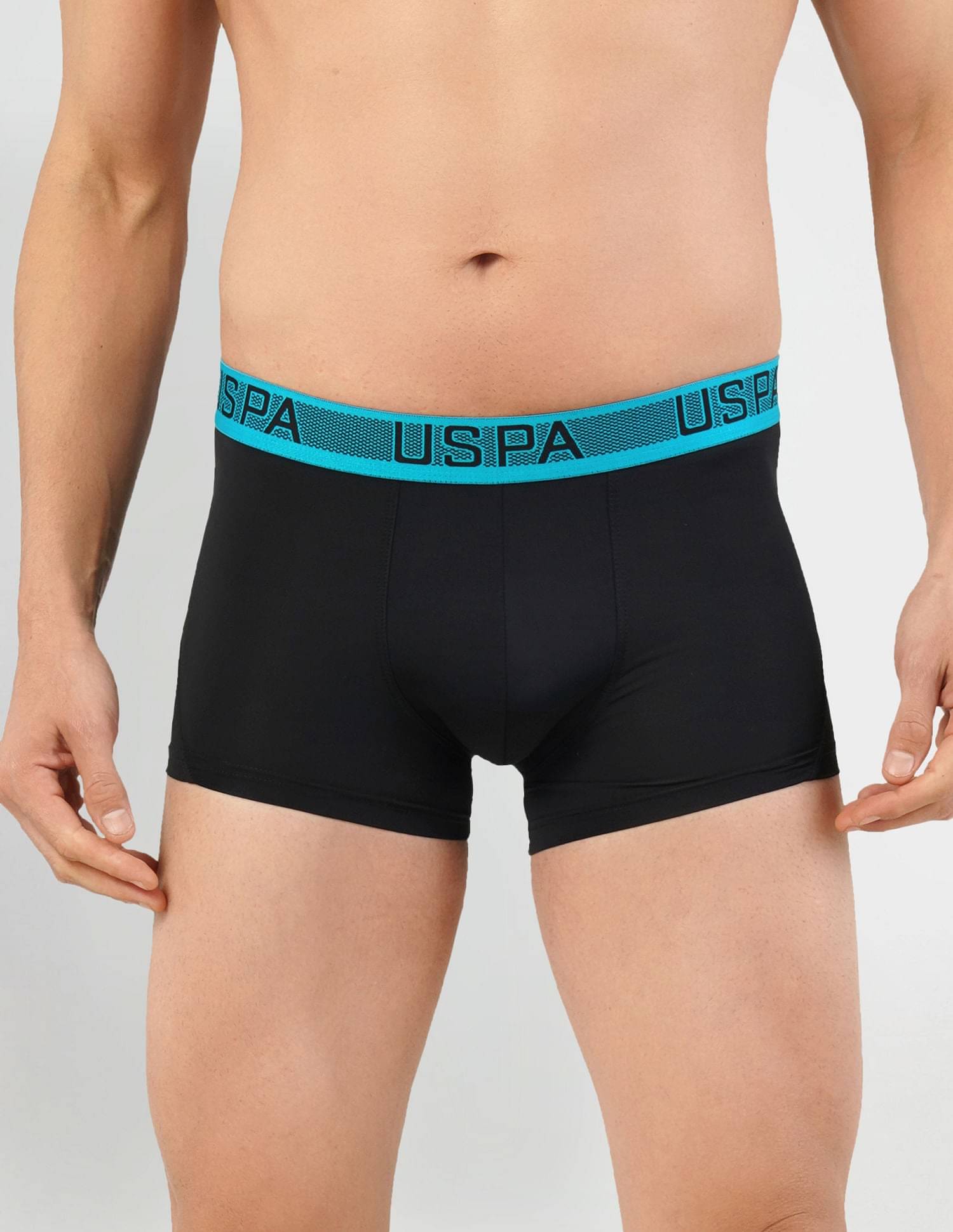     			U.S. Polo Assn. Black Nylon Men's Trunks ( Pack of 1 )