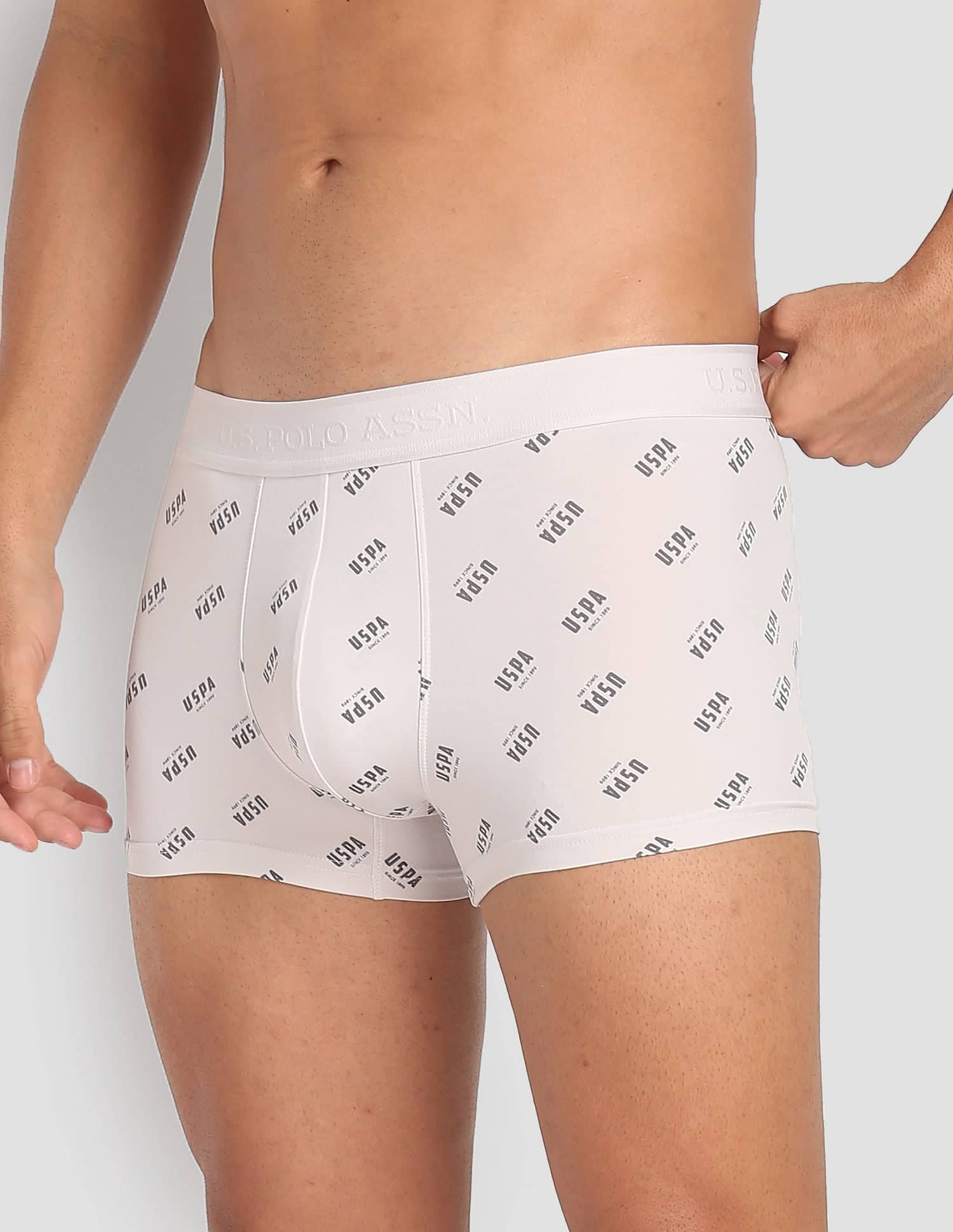 U.S. Polo Assn. Blue Nylon Men's Trunks ( Pack of 1 )