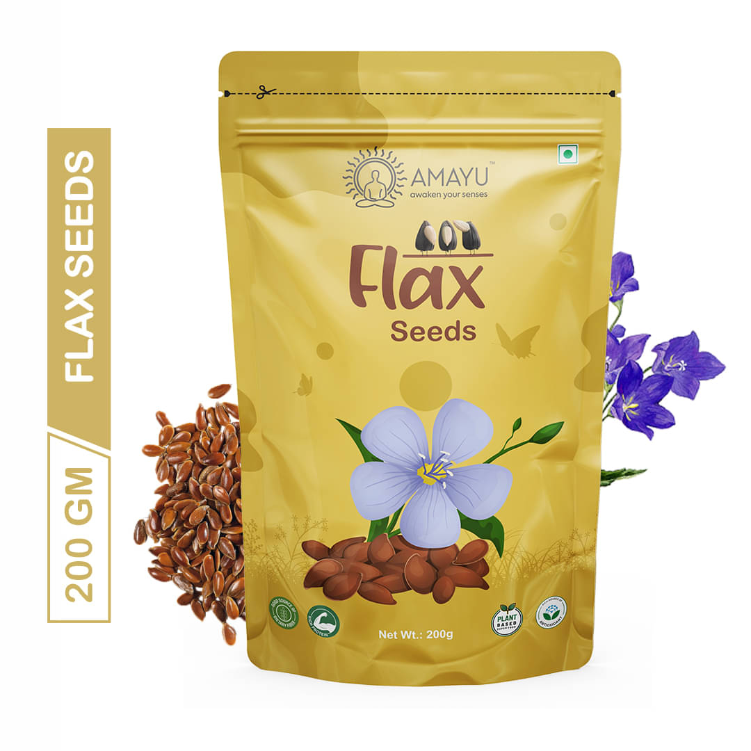 AMAYU Flax Seeds ( Pack of 1 ) AMAYU Flax Seeds ( Pack of 1 )