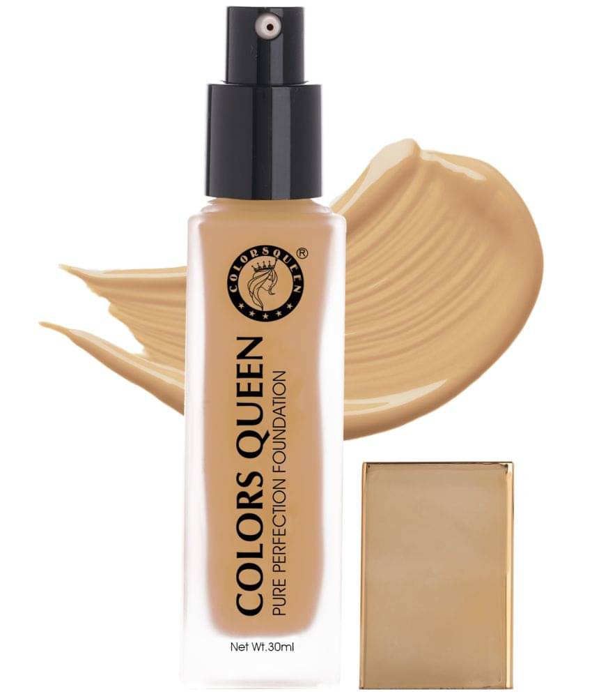     			Colors Queen Matte Liquid For All Skin Types Skin Medium Foundation Pack of 1