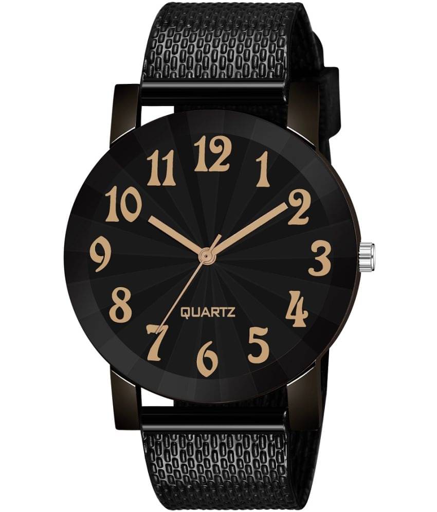     			DECLASSE Black Plastic Analog Men's Watch