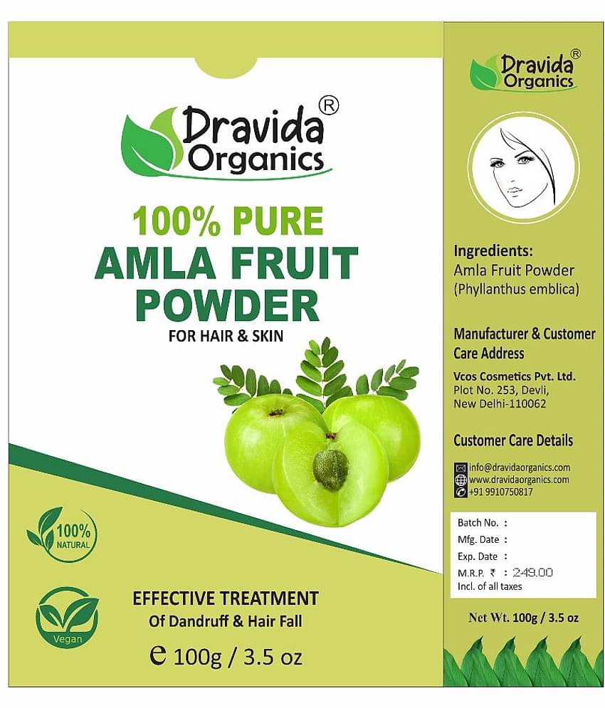 Dravida Organics Anti Dandruff Hair Scalp Treatment For Damaged Hair ( Pack of 1 )
