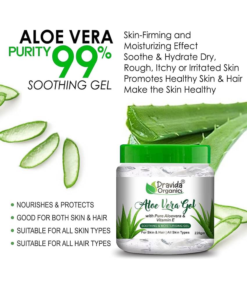 Dravida Organics Moisturizer All Skin Type Aloe Vera ( 440 gm )