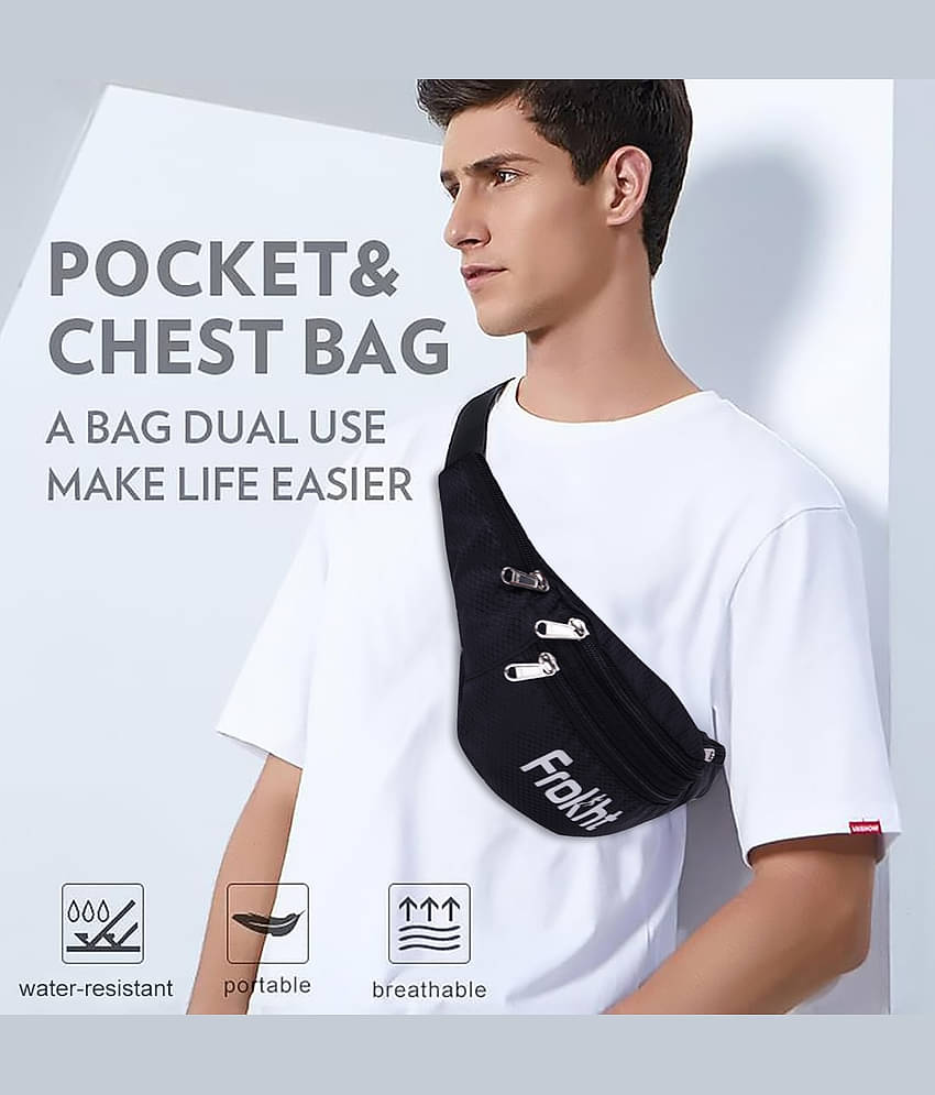 Frokht Black Travel Kit Bag ( 1 Pc )