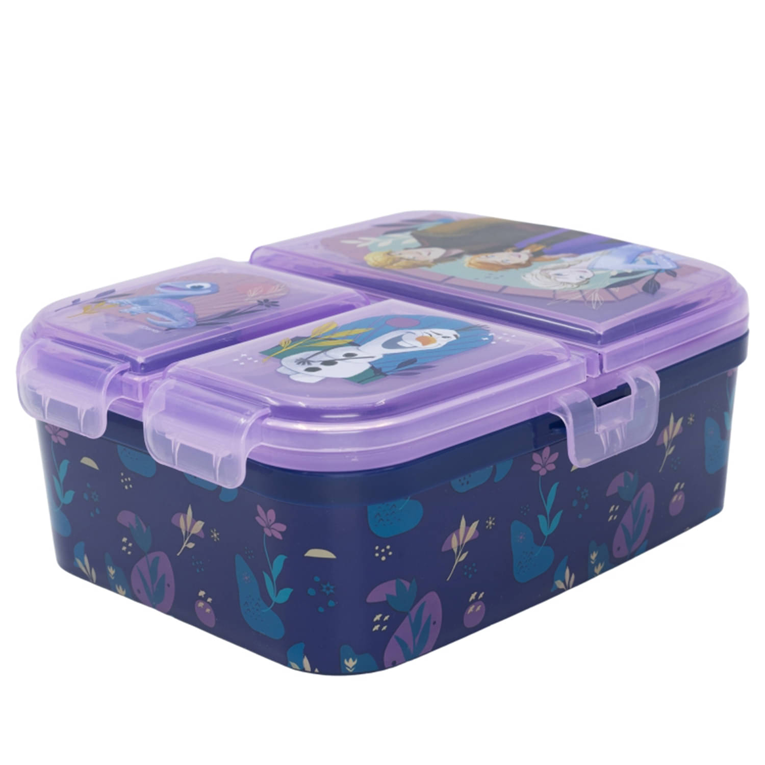     			Gluman Partition Plastic Lunch Box 1 - Container ( Pack of 1 )