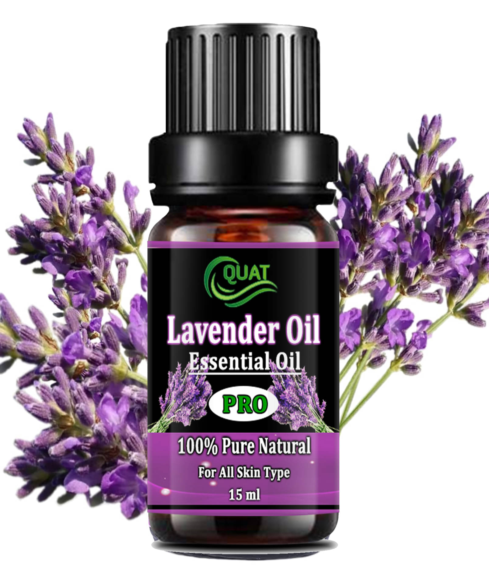     			Lavender Essential Oil for Relaxation, Sleep, Tension Relief, Hair Growth, Skin Care, Fragrance, (15ml)