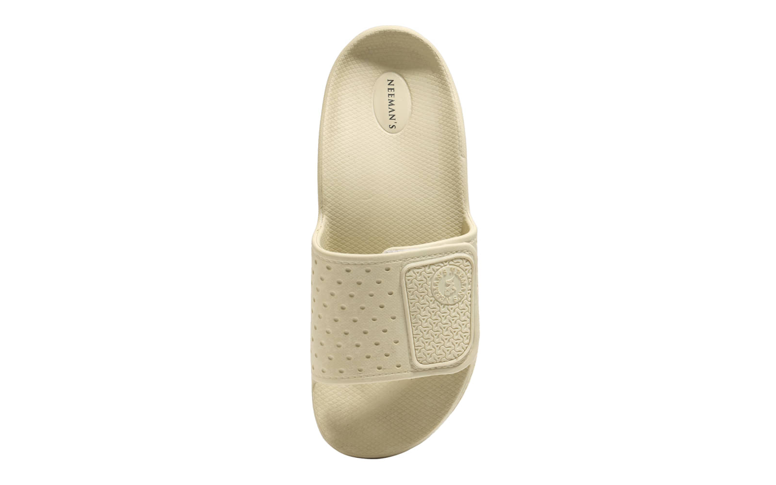     			Neeman's Beige Men's Slide Flip Flop