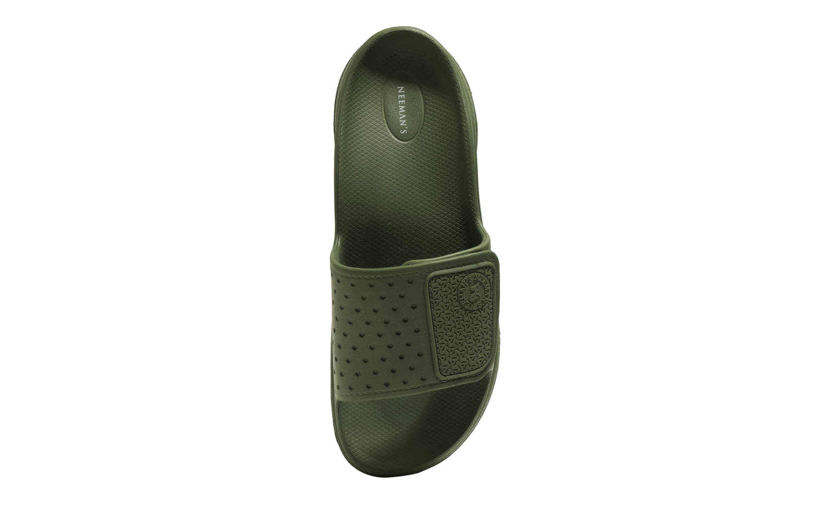     			Neeman's Olive Men's Slide Flip Flop