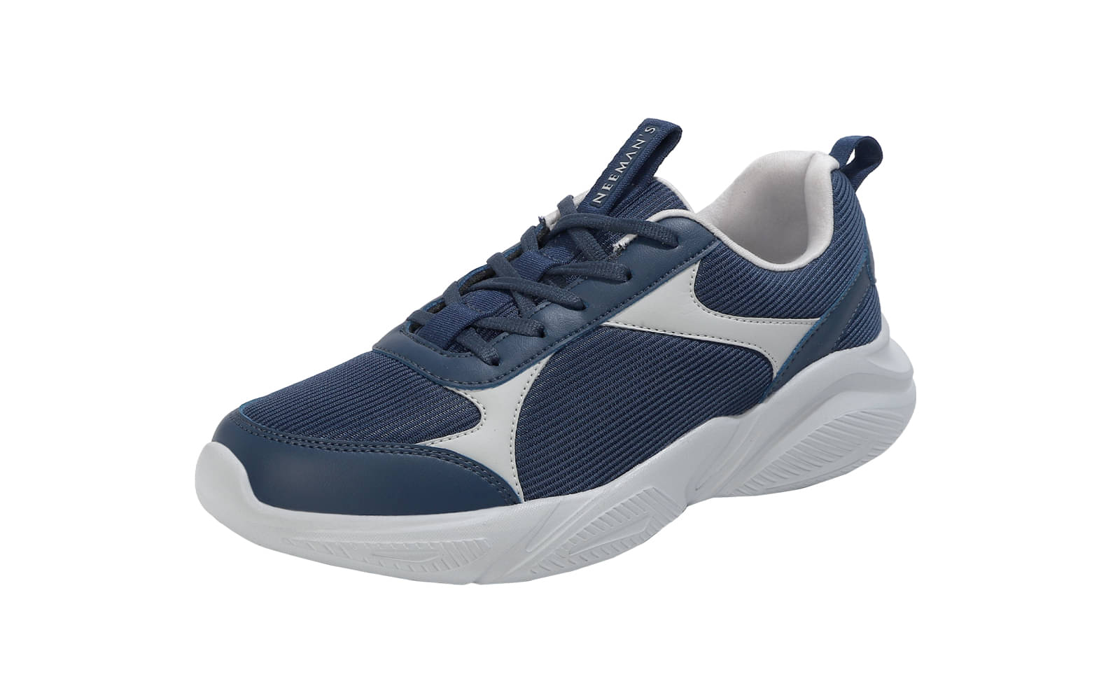 Neemans Chunky Blends Navy Blue Men's Outdoor Shoes     			Neemans Chunky Blends Navy Blue Men's Outdoor Shoes