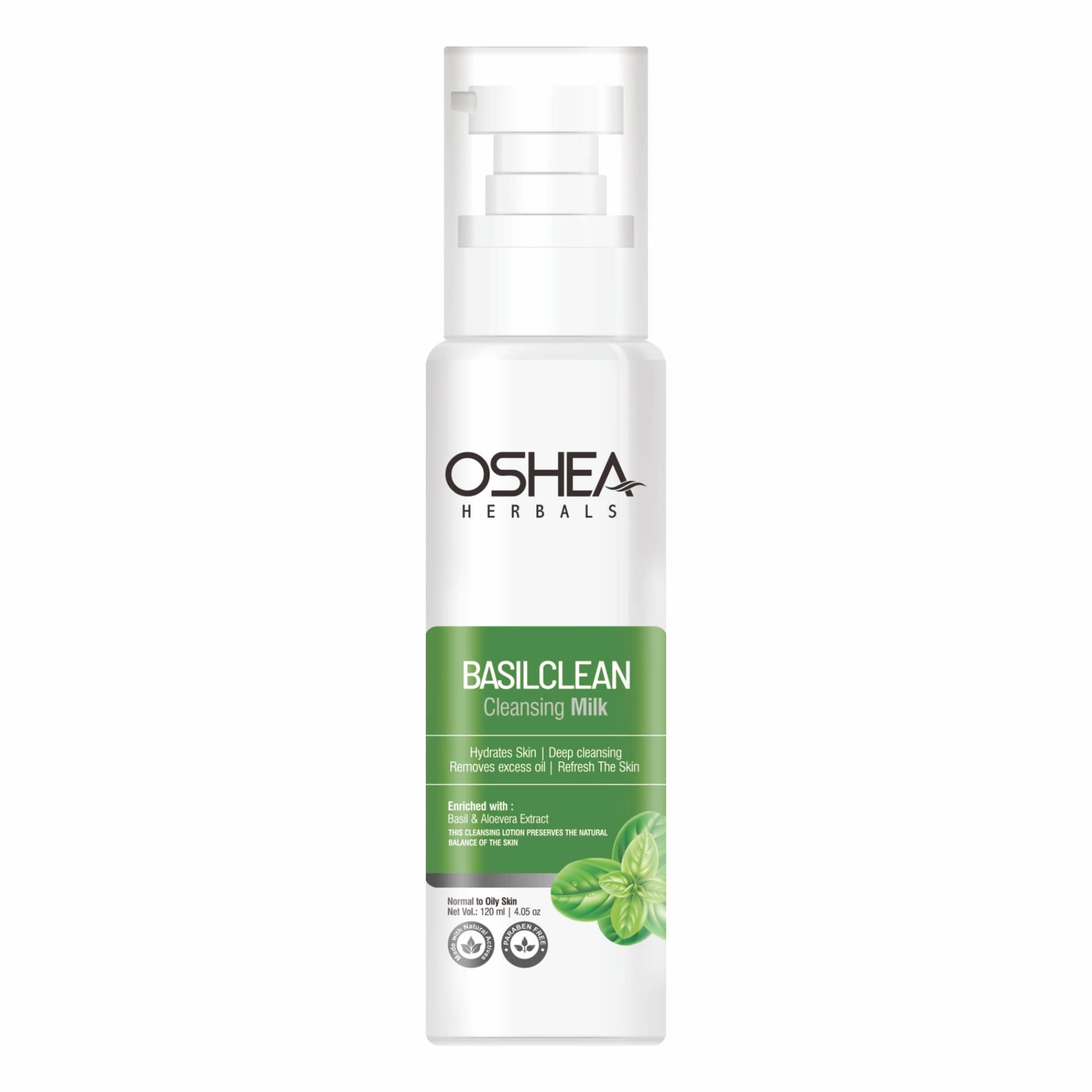 Oshea Herbals Basilclean Cleansing Lotion 120milliliters