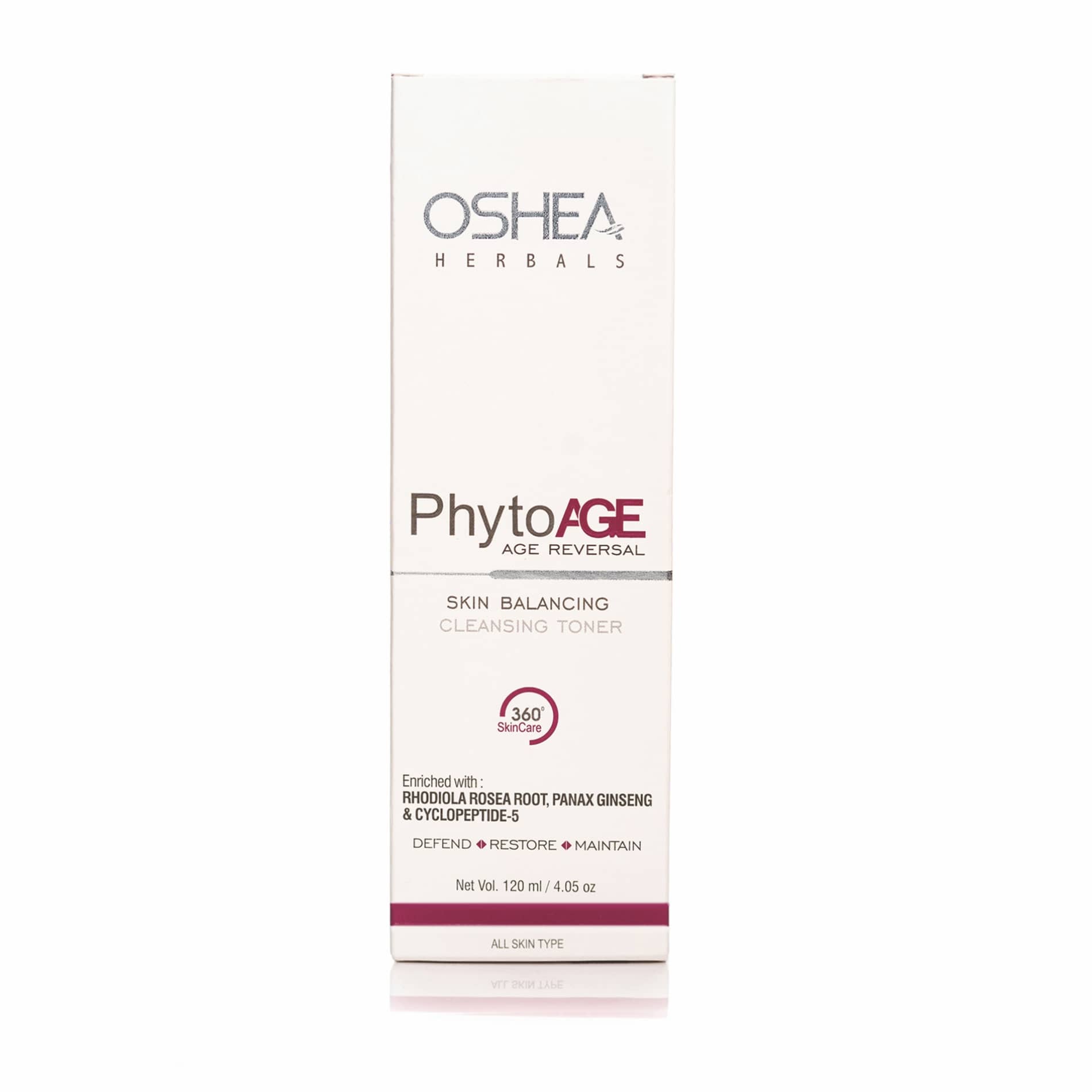 Oshea Herbals PhytoAge Skin Balancing Cleansing Toner 120milliliters