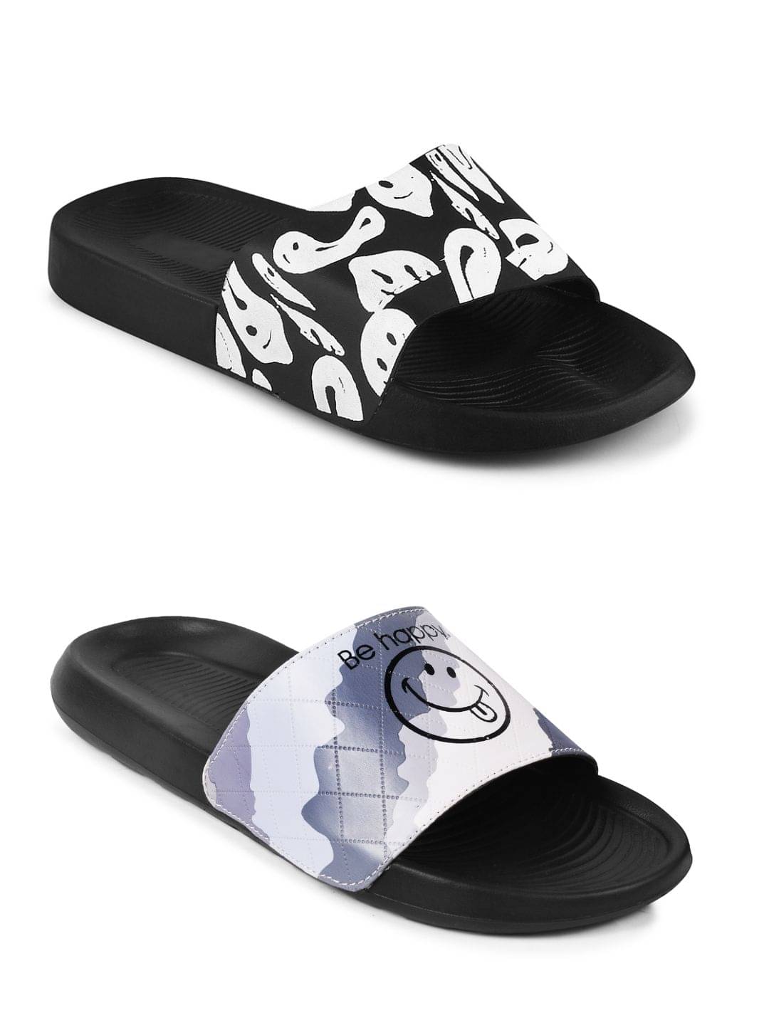     			PERY PAO Black Men's Slide Flip Flop