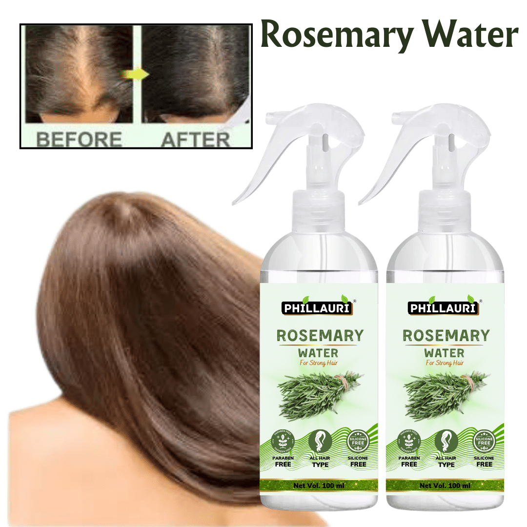 Rosemary Water for hair shining, Hair growth Men & Women
