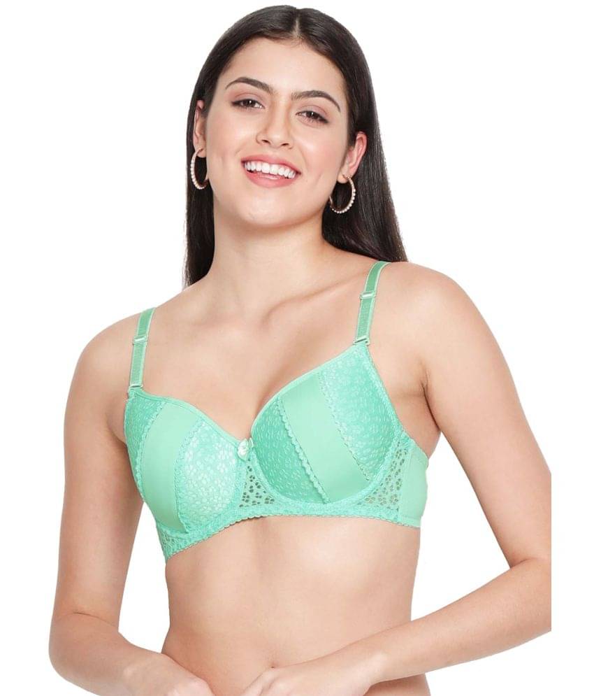 Susie Cotton Women's T-Shirt Bra ( Blue ) S041-BlueRadiance     			Susie Cotton Women's T-Shirt Bra ( Blue ) S041-BlueRadiance