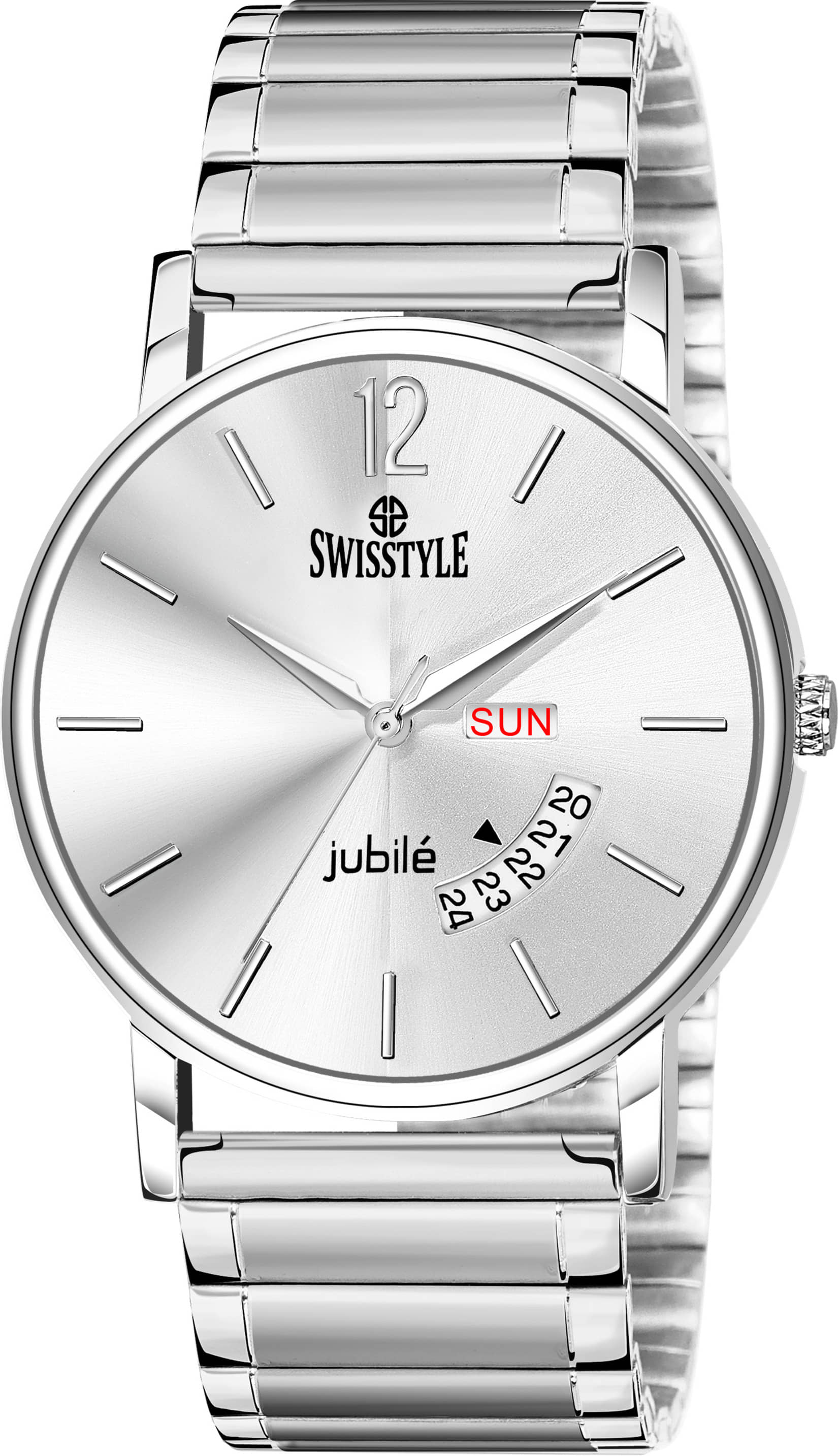 Swisstyle Silver Stainless Steel Analog Men's Watch