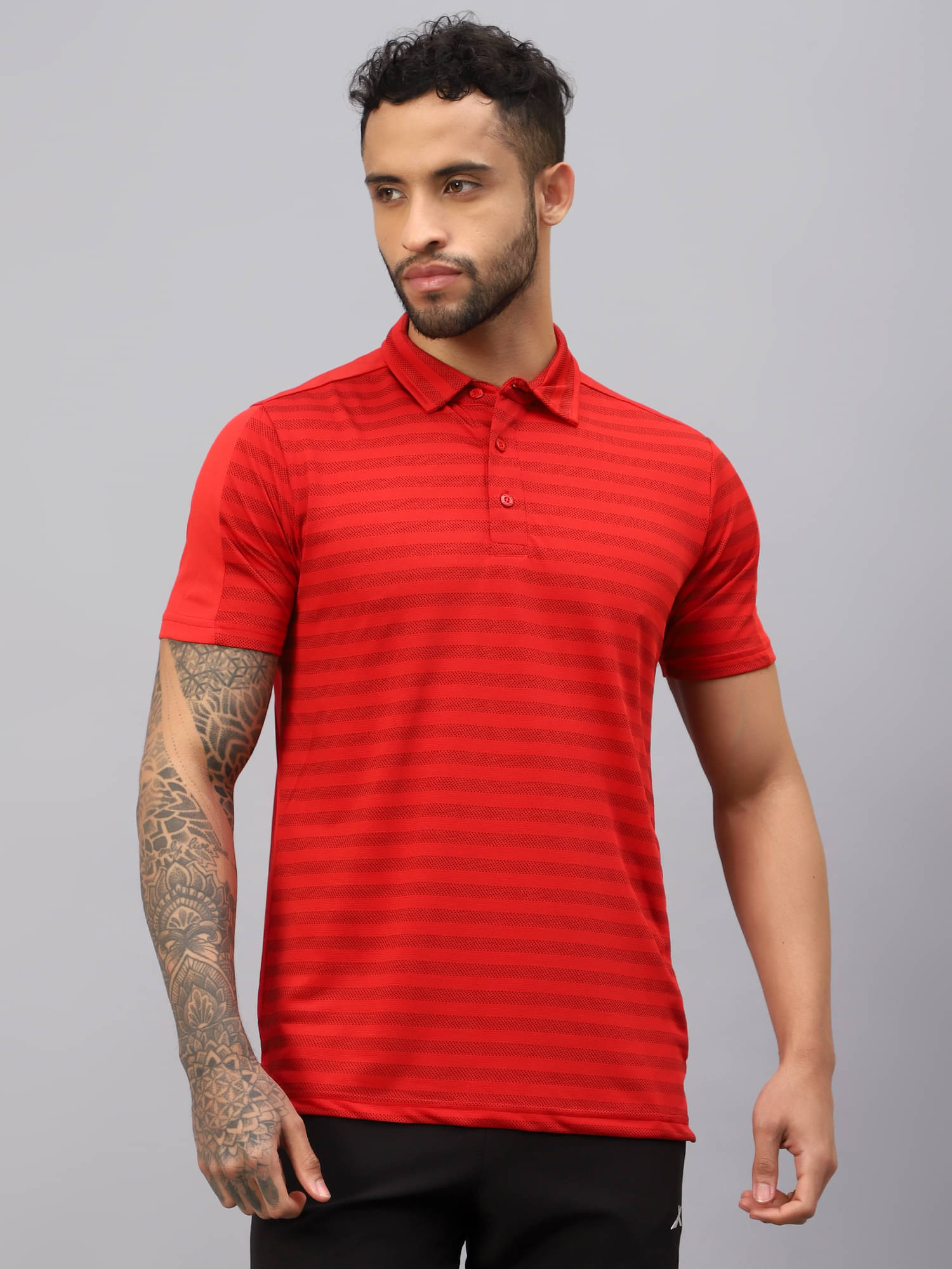 Vector X Red Polyester Regular Fit Men's Sports Polo T-Shirt ( Pack of 1 ) Vector X Red Polyester Regular Fit Men's Sports Polo T-Shirt ( Pack of 1 )