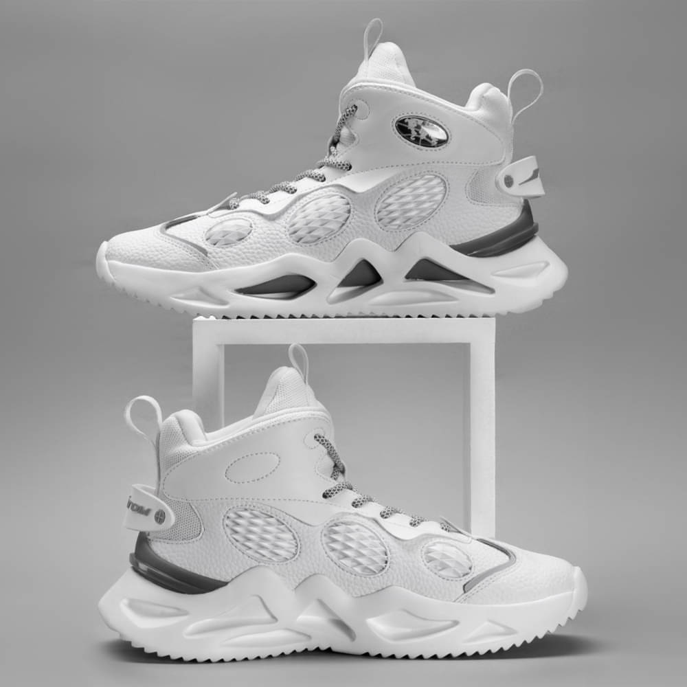     			ATOM NightWalker White Men's Sneakers