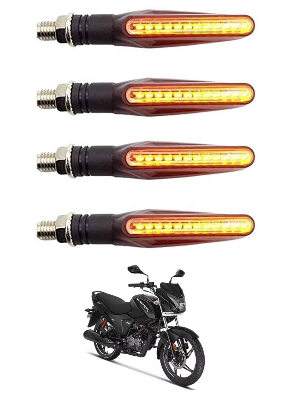     			AUTOXYGEN Rear Bike Indicator For Two Wheelers