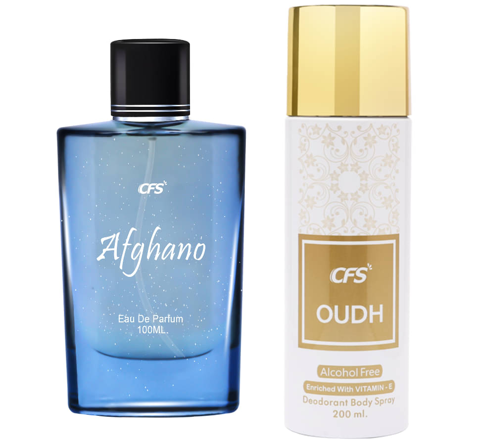     			CFS Afghano EDP Long Lasting Perfume & Oudh White Deodorant Body Spray