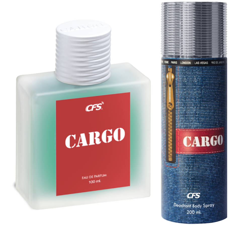     			CFS Cargo Blue EDP Long Lasting Perfume & Cargo Blue Deodorant Body Spray