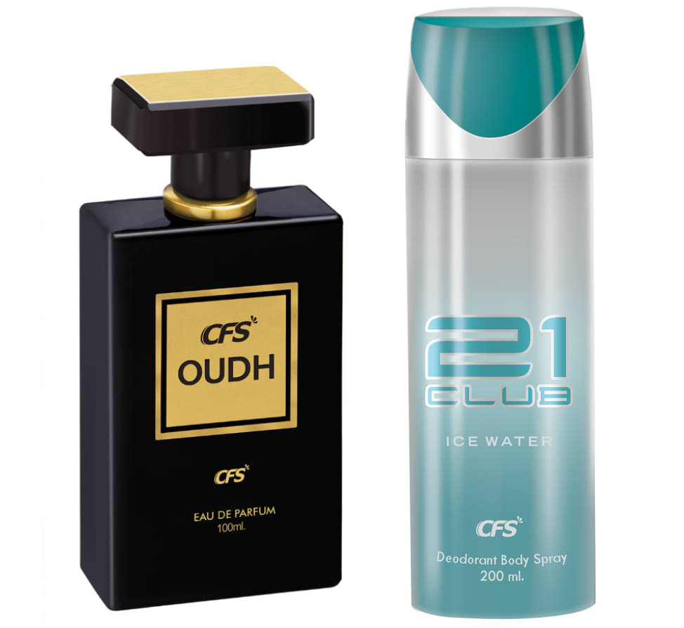     			CFS Oudh Black EDP Long Lasting Perfume & Ice Water Deodorant Body Spray